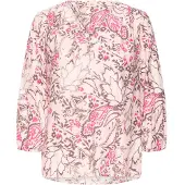 Fransa Chemisier 'ARIANA' mélange de couleurs / rose