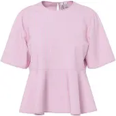 Pieces Chemisier rose / blanc