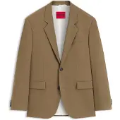 HUGO Veste de costume Modern en twill stretch performant