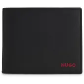 HUGO Tibby 2.0 Trifold 10272879 Wallet Noir Homme