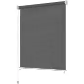 vidaXL Store extérieur 120 x 230 cm anthracite