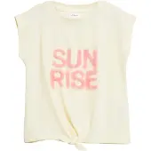 s.Oliver T-Shirt jaune clair / rose