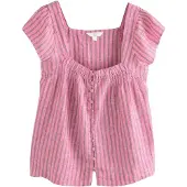 Next Chemisier rose / rose ancienne