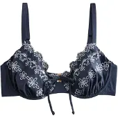 Next Hauts de bikini bleu marine / blanc