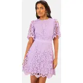Love & roses Robe violet clair