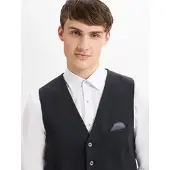Finshley & Harding Gilet de costume anthracite