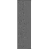 vidaXL Paillasson anthracite 115x400 cm
