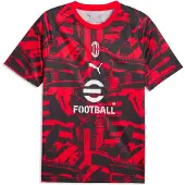 Puma Maillot 'AC Milan' rouge feu / noir