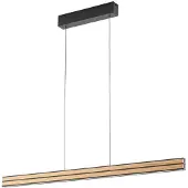 Quitani Suspension , Lisene, dimmable, Bois, Salle à manger, Bois, Design