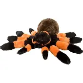 Wild republic Doudou araignée 30 cm noir-marron-orange Tarantula