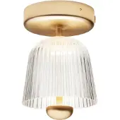 Nuura Aps Plafonnier , Asteea, dimmable, Or / laiton, Salon / séjour, Métal, Scandinave