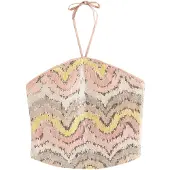 Next Haut jaune / gris / rose / rose clair