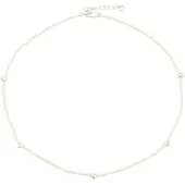And Other Stories & Other Stories Chaîne argent / blanc perle