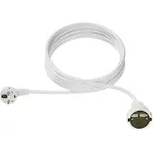 Bachmann Extension cable, contact de protection 230V 2m blanc