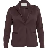 KAFFE CURVE Blazer 'Jenna' chocolat