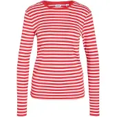 Noisy May T-shirt rouge / blanc