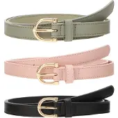 About You Ceinture vert clair / rose / noir