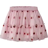Name It Mini Jupe vert / rose / rouge