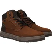Rieker Bottines à lacets marron / brun foncé / gris foncé