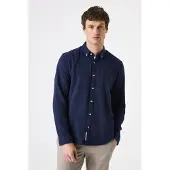 Garcia homme Chemise, XXL, Bleu