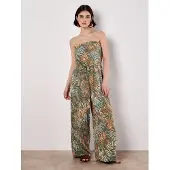Apricot Combinaison kaki / menthe / orange / abricot