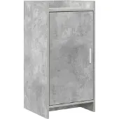 vidaXL Buffet gris béton 40 x 36 x 80 cm en aggloméré
