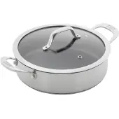 Kuhn Rikon Allround, Poêle + casserole, Argent, Transparent