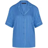 Triumph Chemise de nuit ' Red Label Amourette Jacquard ' bleu