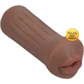 XKIN - masturbateur bouche artificielle - S (chair foncée)