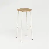 TIPTOE SSD Tabouret de Bar Cream White