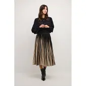 Culture Jupe 'CU Carly' beige / noir