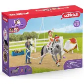 Schleich 42443 42443 Kit de voltige equestre Horse Club Mia