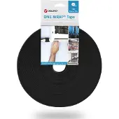 Velcro One Wrap Bande 25m / 10mm Noir Vel-ow64101