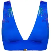 Triumph Hauts de bikini ' Red Label Summer Tropics ' bleu