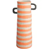 Asa selection rayu Vase, orange gestreift Ø 10 cm, 84834130