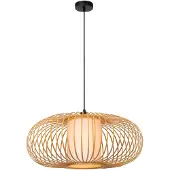 Lucide Lampe suspendue Thuline Ø Look bois de 60 cm
