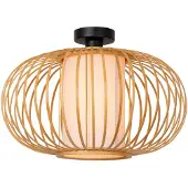 Lucide Lampe de plafond Thuline Aspect bois