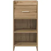 vidaXL Buffet en chêne Artisan 40 x 36 x 80 cm, aggloméré