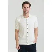 Felix Hardy Vestes en maille blanc naturel