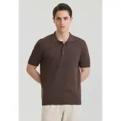 Felix Hardy T-Shirt brun foncé