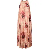 Y.A.S Robe orange / blanc