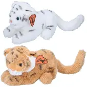 Merkloos Eddy Toys Tigre en peluche 30 cm