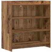 vidaXL Buffet en bois recyclé 75 x 36 x 80 cm, aggloméré