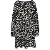 Vero moda Robe 'FRIGA' noir / blanc