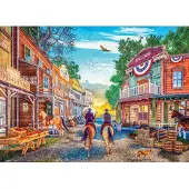 Eurographics Puzzle Ville du Far West - Dominic Davison, 1000 pièces, 6000-6028