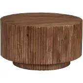 Molecule Table basse Runaway | Ø70 x 38 cm | Bois de manguier