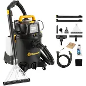 Vacmaster VK1323PFR 1300W 23L Aspirateur laveur/sécheur 3 en 1 avec double réservoir,Nettoyeur de sols Pour tapis et moquettes durs,Machine de nettoyage de tapis