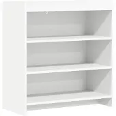vidaXL Buffet blanc 75 x 36 x 80 cm en aggloméré