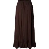 Pieces Jupe marron