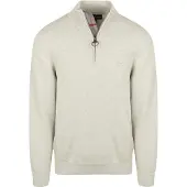 Barbour Pull Half Zip Greige